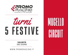 Voucher 5 Giornate Turni/Pareggiamenti Mugello Festivo